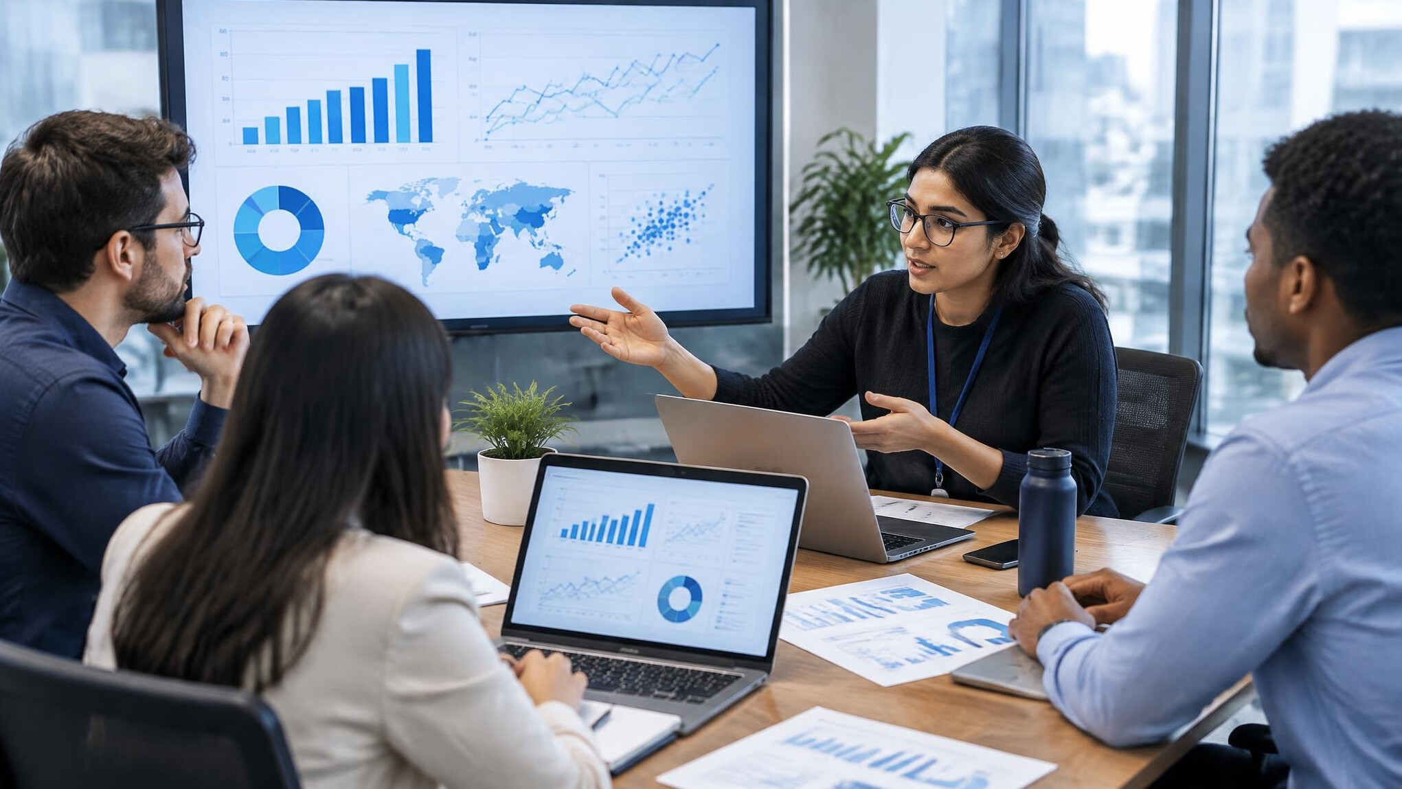 business data charts