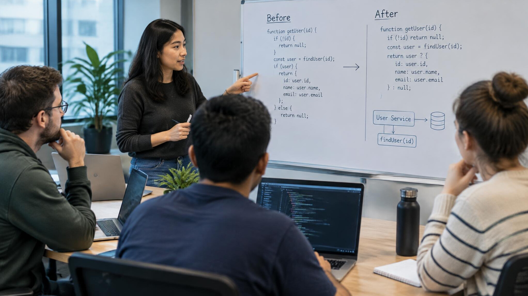 code review meeting